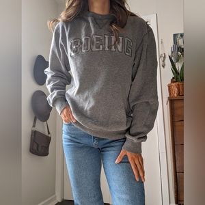 Unisex Slouchy Boeing Sweater